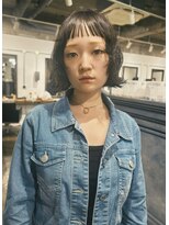 クイン(qin)&nbsp;オン眉ニュアンスボブパーマ