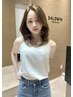 【日祝限定】似合わせカット+プレミアムケアカラー+贅沢3stepTR¥9,200