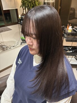 ジェイズグレイス(J's Grace) 顔まわりレイヤーカット｜紫原美容室