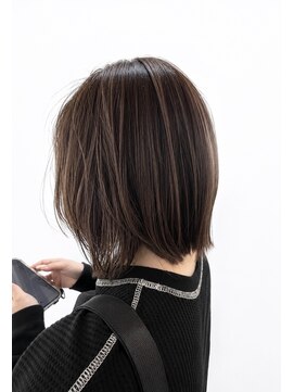 ヘアアンドスパ コー(hair&spa KO) 「白髪ぼかし×大人ボブ」