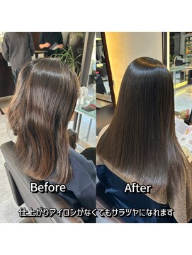 ルフール 千葉店(ref-le) 美髪矯正(縮毛矯正)で毎日続くツヤ髪に…
