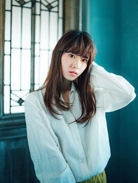 フューズ 瑞江店(Fuse) ふんわりバングのナチュラルストレート
