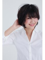 ハコ(ha co)&nbsp;無造作ウェーブショートボブ