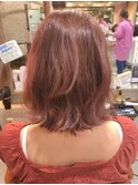 ベリーピンクカラーで女子力アップ
