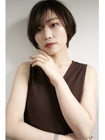 メルト 吉祥寺(melt) 【melt】大人かわいい丸みショートボブ◎ 小顔ショート 耳かけ