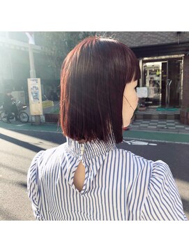 ツリー(Tree. Hair & Spa) 切りっぱなしボブ