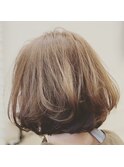 ふんわりバウンドボブ