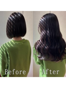 エクステ専門店あるじゃんすー 宇都宮店 ペールピンク×パールホワイト#シールエクステ#バイカラー#栃木