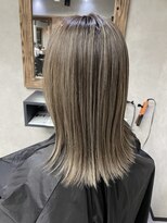 サニー 渋谷(SUNNY) グレーベージュニュアンスカラーアッシュミルクティー