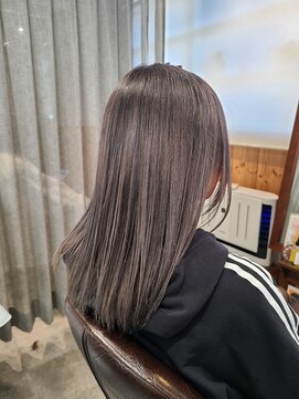 アニュー ヘア アンド ケア(a New hair&care) 20代30代40代髪質改善カラーアッシュベージュ艶感ストレート