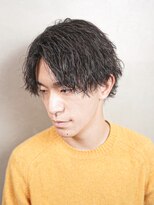 アルファ 新宿(alpha)&nbsp;フェザーパーマ/刈り上げセンターパート/サーフカール[新宿]