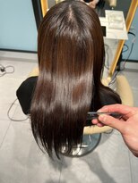 ロンドメリア 天神大名店(Lond Melia)&nbsp;★大人ガーリー艶髪チョコレート髪質改善★ #髪質改善#縮毛矯正