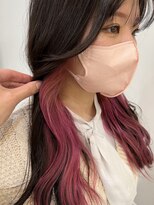 ビースト ナガウラ(BEEST) 韓国風巻き髪/インナーカラー/ピンクカラー