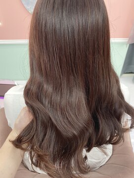 ガーランド(Girland) 【girland】レッドカラー 韓国風/レイヤーカット