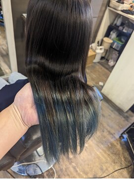 パラゴンヘア(Paragon hair) Blue