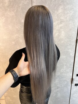 ガルボヘアー 名古屋栄店(garbo hair) #プルエクステ#グレー#ギャル#10代#20代#名古屋#エクステ