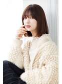 【Totia堀江】大人ボブ×ニュアンスカラー×ベビーピンク