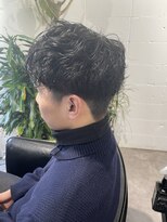 シェル 吉祥寺(shell)&nbsp;コンマヘア/アップバング/ツーブロック/パーマ/刈り上げ