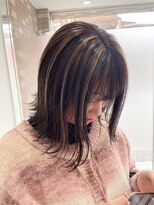 アムール(Amour)&nbsp;定番外ハネスタイル♪【インナーカラー/Aujua/八王子】