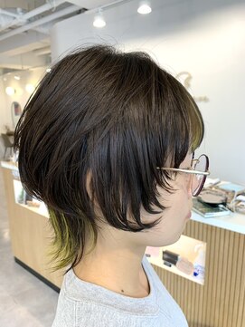 シアン 橋本店(Shian) マッシュウルフレイヤー×インナーカラー