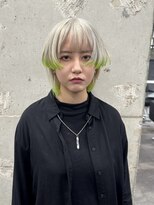 スノットバイガルテ(SNOT by GARTE) ウルフカット/ウルフヘア/裾カラー/グラデーションカラー