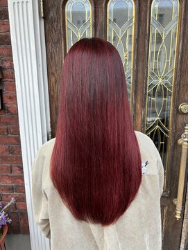 2丁目3番地美容室 色もち◎ベリーピンク