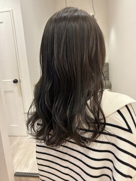 ラヴィズム 長岡店(LUVISM) ミディアム/セミロング/コテ巻き/ベージュ長岡/新潟/宮関