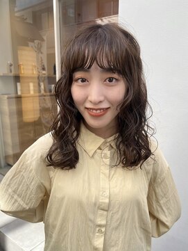 メルト 西梅田店(melt) #顔まわりレイヤー #ミディアム