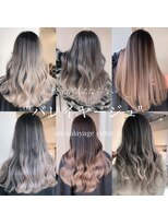 アライブ ハラジュク(ALIVE harajuku) 今流行りの海外風バレイヤージュ