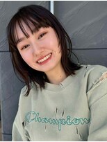 イメチェン前髪小顔こなれミディ_銀座