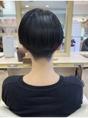 刈り上げショート刈り上げ女子アシメメンズライク30代40代50代