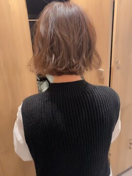 ロシェ 横浜店(loche) イメチェンこなれウェーブボブ×美髪メルティカラー[横浜駅]