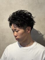 メンズヘアースパイス ユメサキ(Men's Hair SPICE -yumesaki-) 外跳ねシャドウパーマ