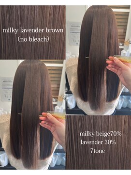 ジャガラ 千葉駅北口店(JAGARA) 透明感たっぷり!!milky lavender brown【千葉駅】