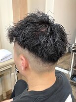 アルターリール(aL ter Rire)&nbsp;韓国マッシュ/スパイキーショート/ブルーブラック[鎌取］中村