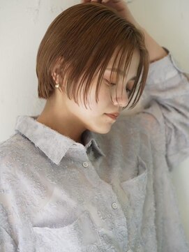 コンティロミー(CONTI ROMMY.) 20代～50代◎ハンサムショートマッシュボブブリーチ髪質改善