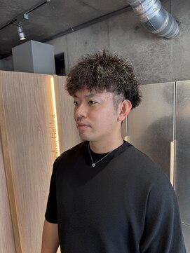 ガリカ 蔵前(Gallica) 【竹之内蔵人】ツイストスパイラルパーマ束感ショートマッシュ