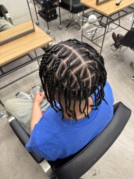 ヘアサロン エフ 渋谷(F) 地毛タイトロープ