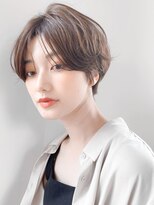 ネイロ 錦糸町(NeiRo)&nbsp;★前下がりハンサムショートボブパーマ30代40代50代白髪ぼかし