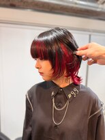 ヘアースタジオゼン アドバンス(hair studio Zen advance)&nbsp;ウルフカット×インナーカラー