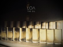 LOA THE OIL全種類取扱。話題のオイルをぜひお試しください♪