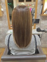 イエローコーン 金沢文庫店(YELLOW CORN) ハイライト履歴があっても縮毛矯正