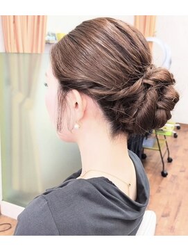 トップヒール(Top heel) アップスタイル