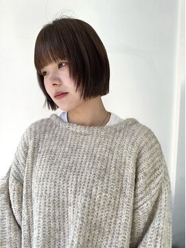 ディッシィ 立川(D'ICI) ボブ顔周りレイヤー