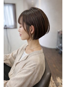 ピヌ(pinue) 【pinue】ショートボブスタイル @KAWASAKI