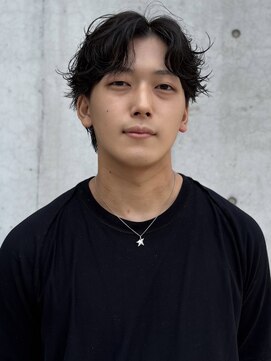 ラパンセヴェールメンズ 栄(LA PENSEE VERT MEN'S) ニュアンスパーマ