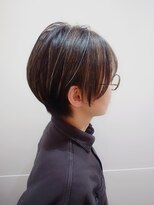 ラトリエコンタン(L´atelier Content)&nbsp;30代40代50代おすすめ　刈り上げショート×デザインカラー