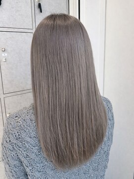 ヘアリゾート粋 新宿三丁目本店 艶髪/シアーグレージュ/スモーキーカラー/髪質改善