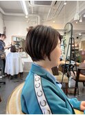 前下がりショートボブ