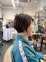 ポタム 東中野(potamu)&nbsp;前下がりショートボブ